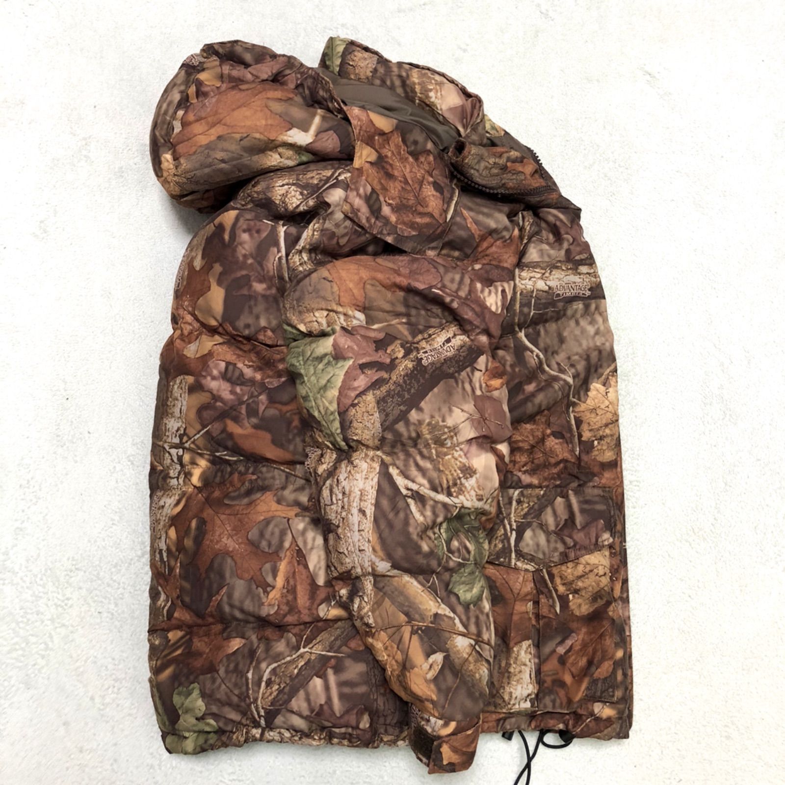 Cabela's ダウンジャケット ハンティングジャケット リアルツリーカモ