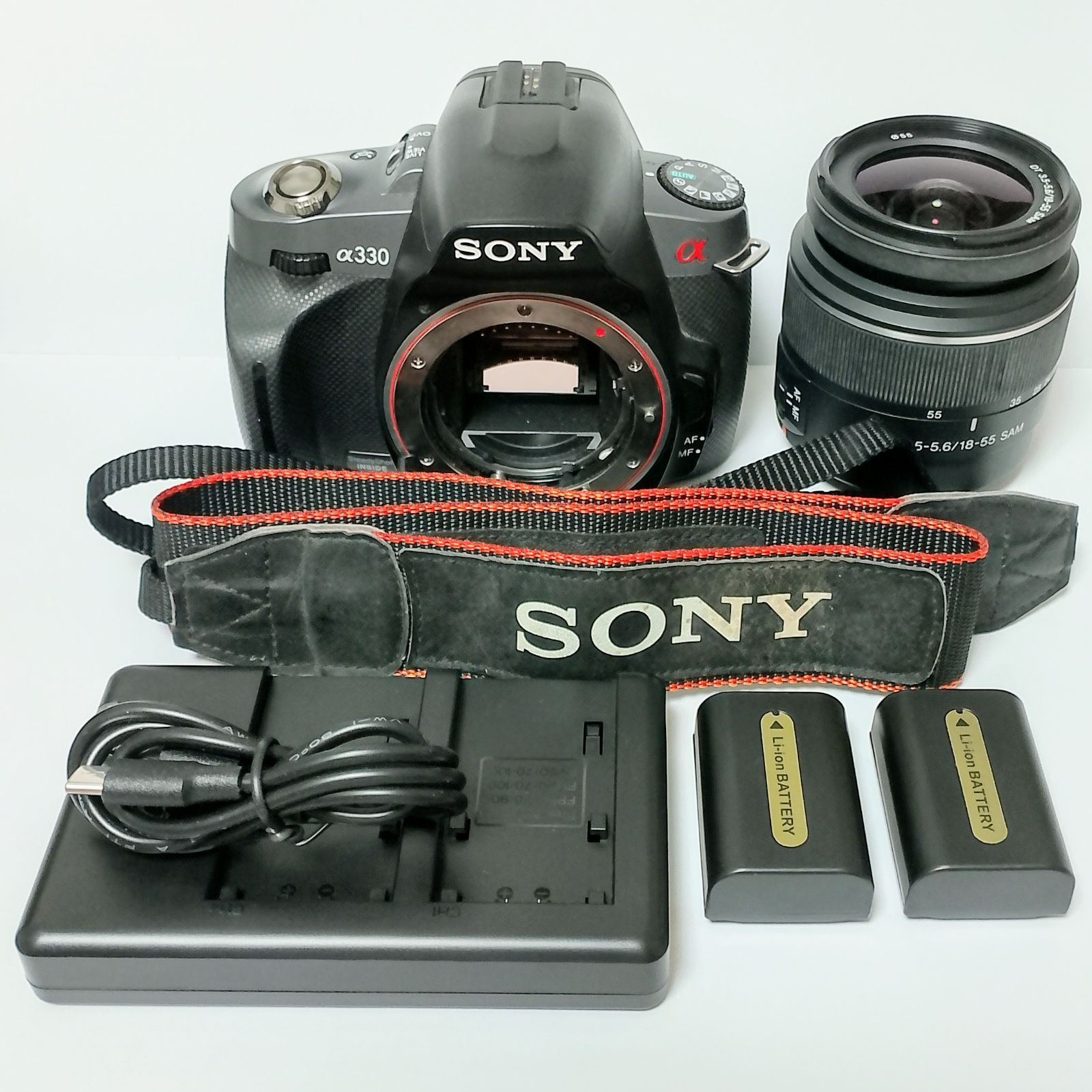 SONY α330 DSLR-A330 デジタル一眼レフカメラ + レンズキット