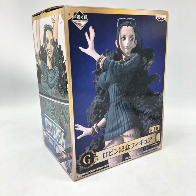 BANPRESTO - 【中古】バンプレスト 一番くじ ワンピース 20th anniversary G賞 ニコ・ロビン 未開封品[97][240097211602] BANPRESTO - 一番くじ ワンピース 20th G賞 ニコ・ロビン 記念
