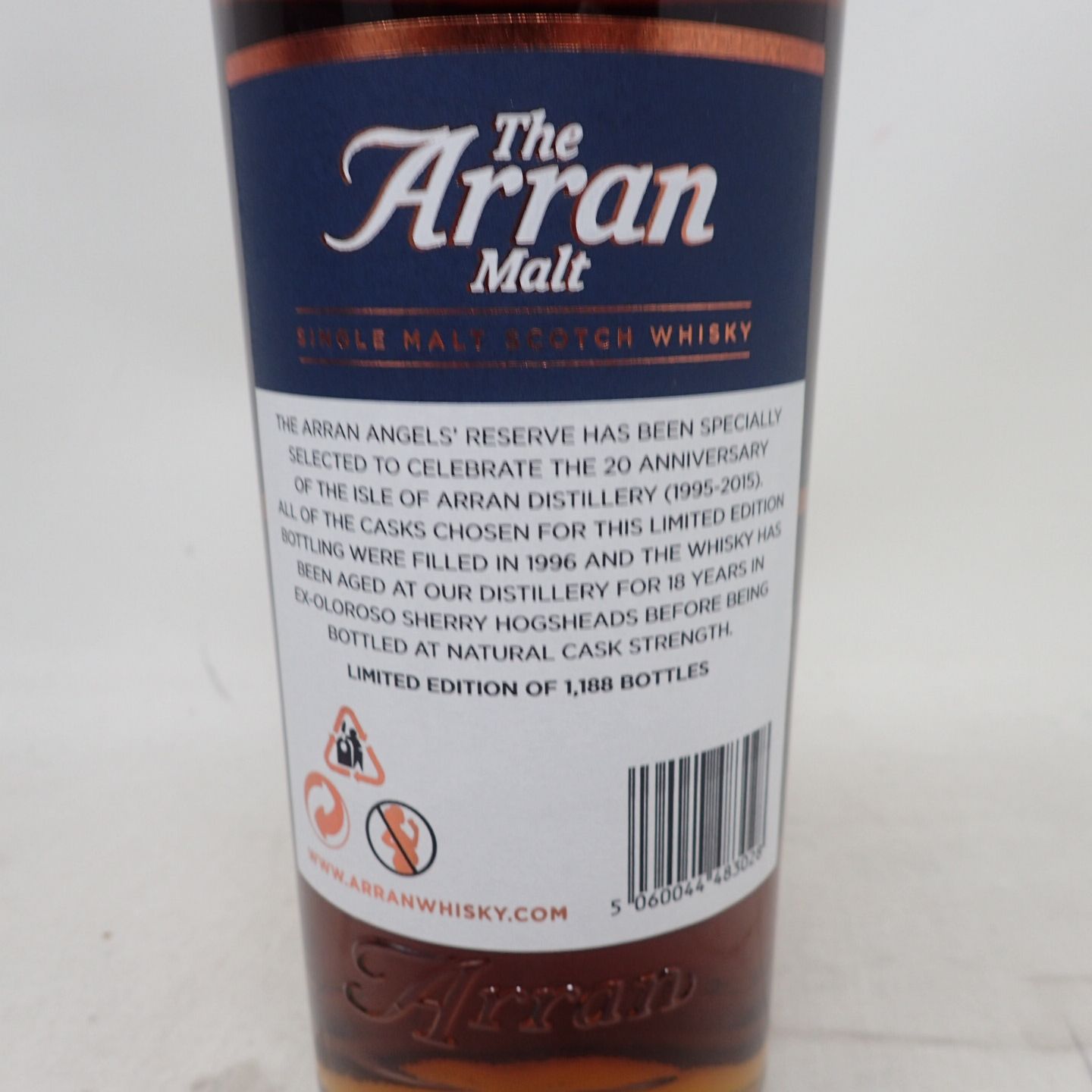 アラン 18年 エンジェルズリザーブ 1996 LIMITED EDITION Arran Angels