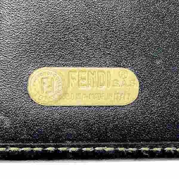  フェンディ Fendi 556-307930-069 がま口 ペカン柄 2つ折り財布 ユニセックス その他 その他