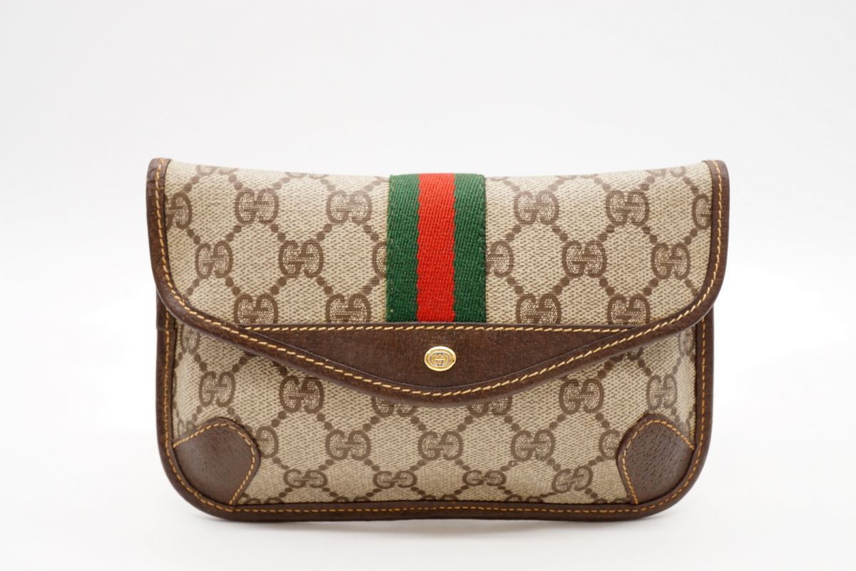 新品未使用】グッチ クラッチバッグ シェリー GUCCI - クラッチバッグ