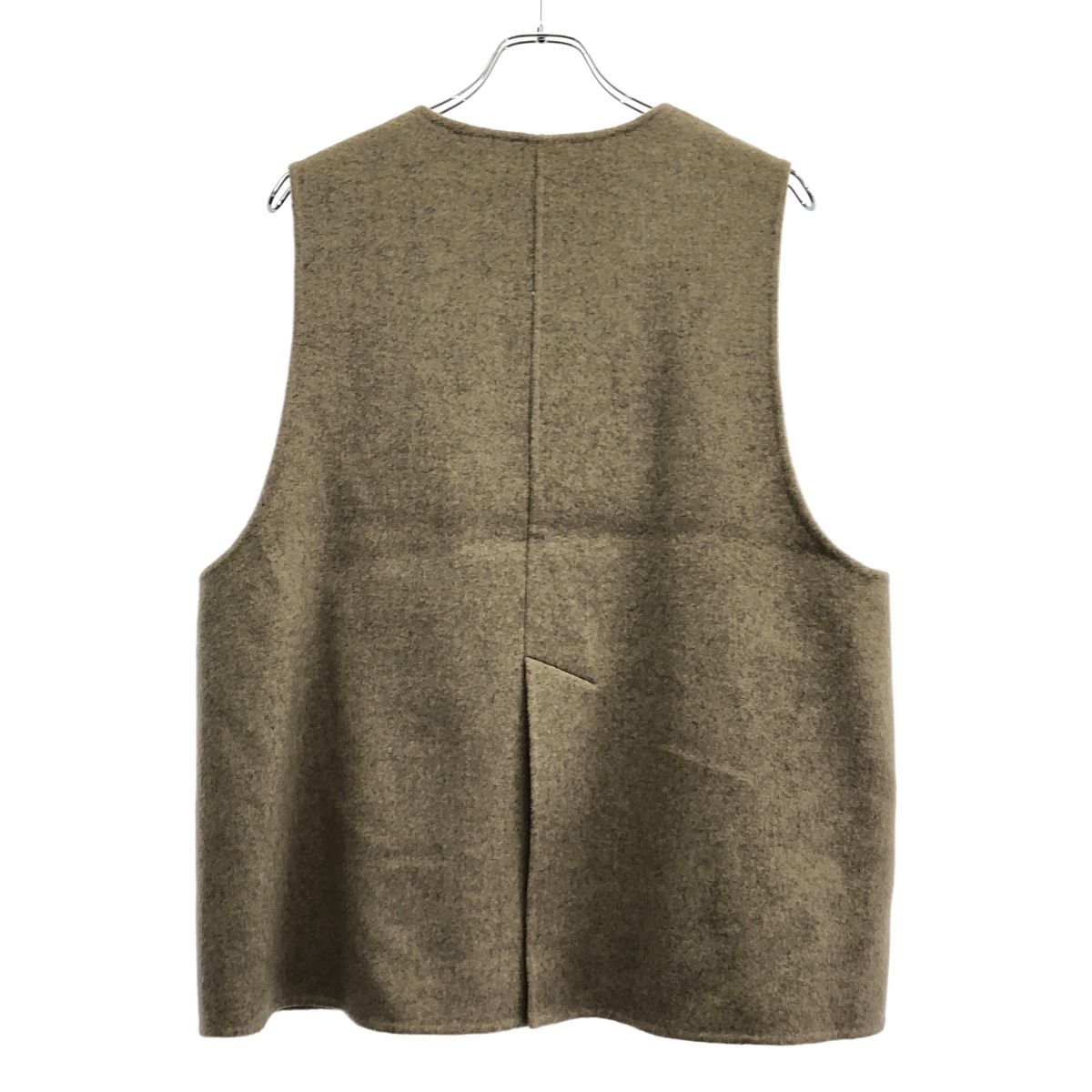 購入 ENFOLD エンフォルド 21AW ウールリバーベスト 300EA230-1150