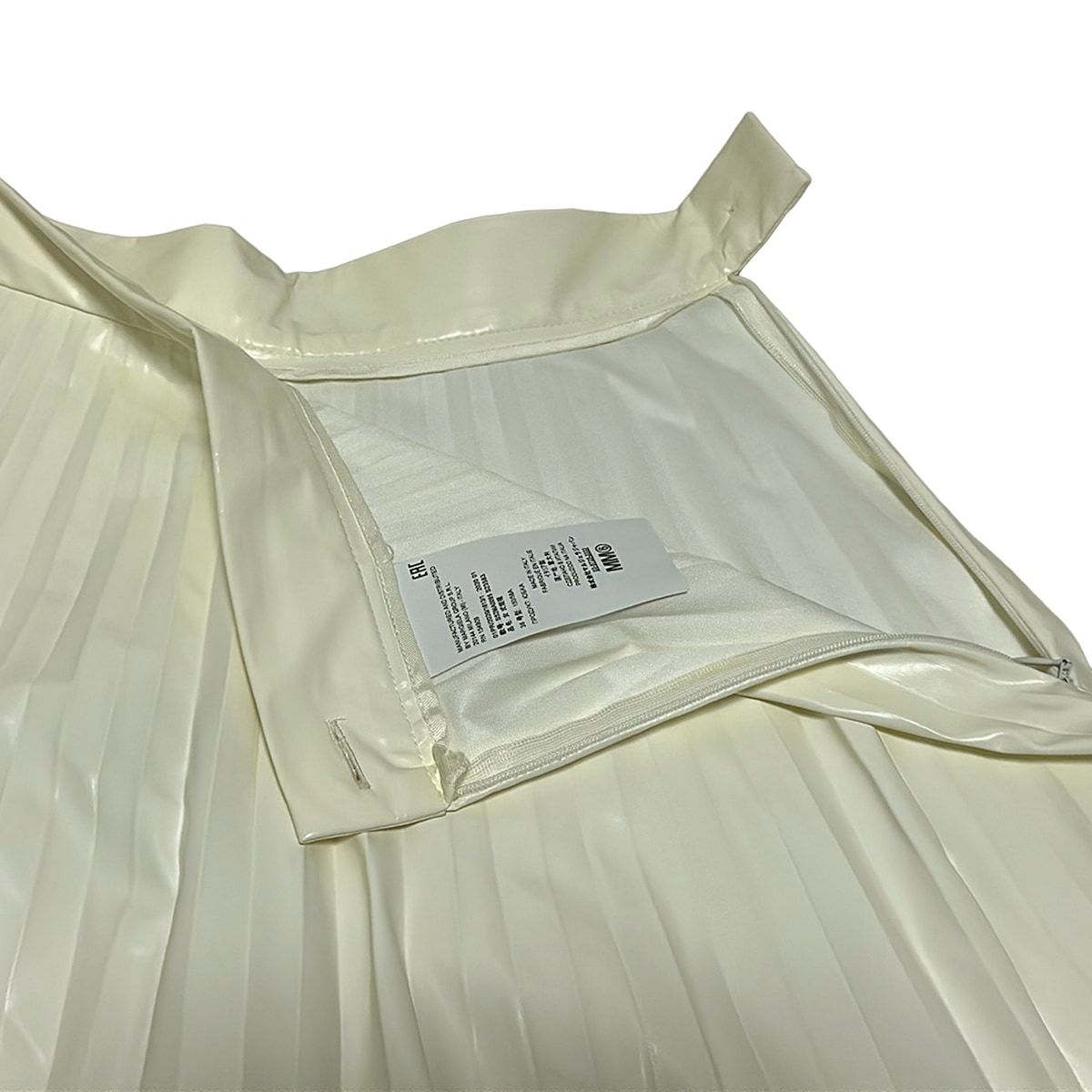 マキシ丈 プリーツ