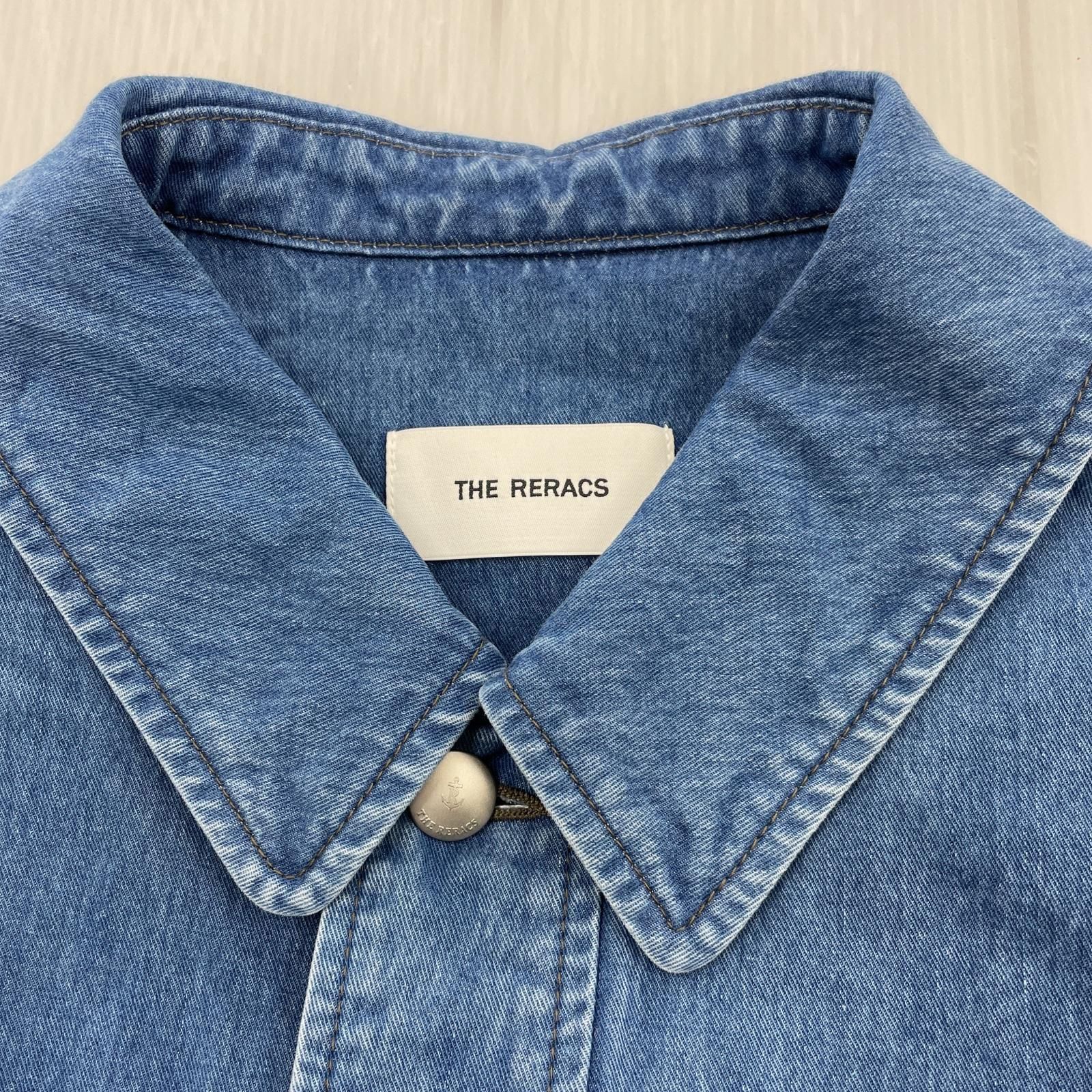 THE RERACS/22AW/THE JEAN JACKET/デニムシャツ/インディゴ