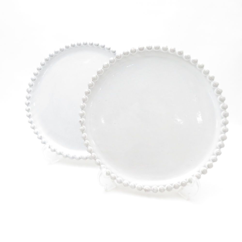 ASTIER de VILLATTE アスティエ ド ヴィラット Adelaide アデライド 中皿 2枚 ペア 22cm デザートプレート SM4634L1