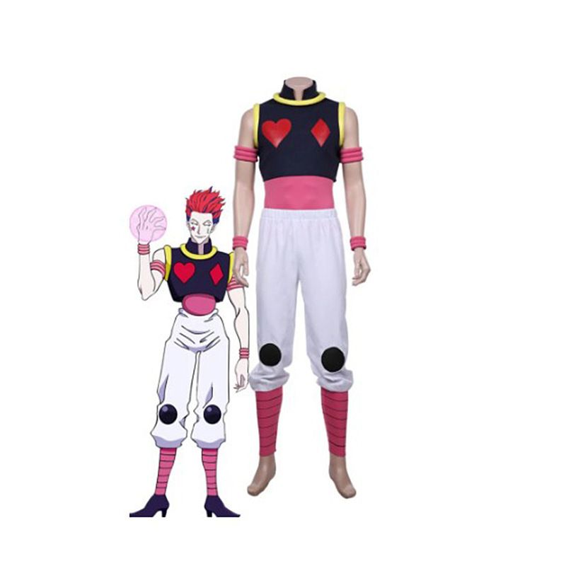 コスプレ衣装 HUNTER×HUNTER対応 ヒソカ風 仮装 ハロウィン M2508016
