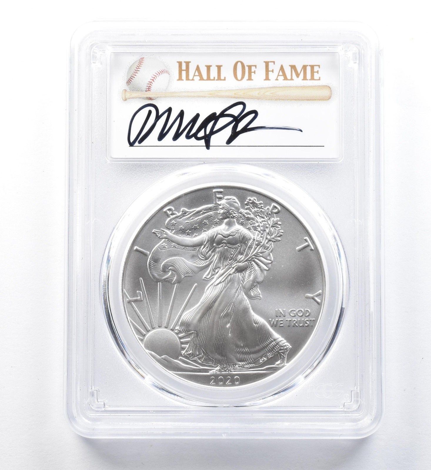2020年 アメリカ銀貨 ライン サンドバーグ FDOI MS70 PCGS *1247