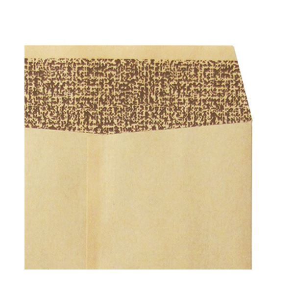 まとめ 今村紙工 透けないクラフト封筒 裏地紋付長3 テープなし KFN3-100 1パック 100枚 ×10セット WWW_NOITHATQUANGTHANH_NET