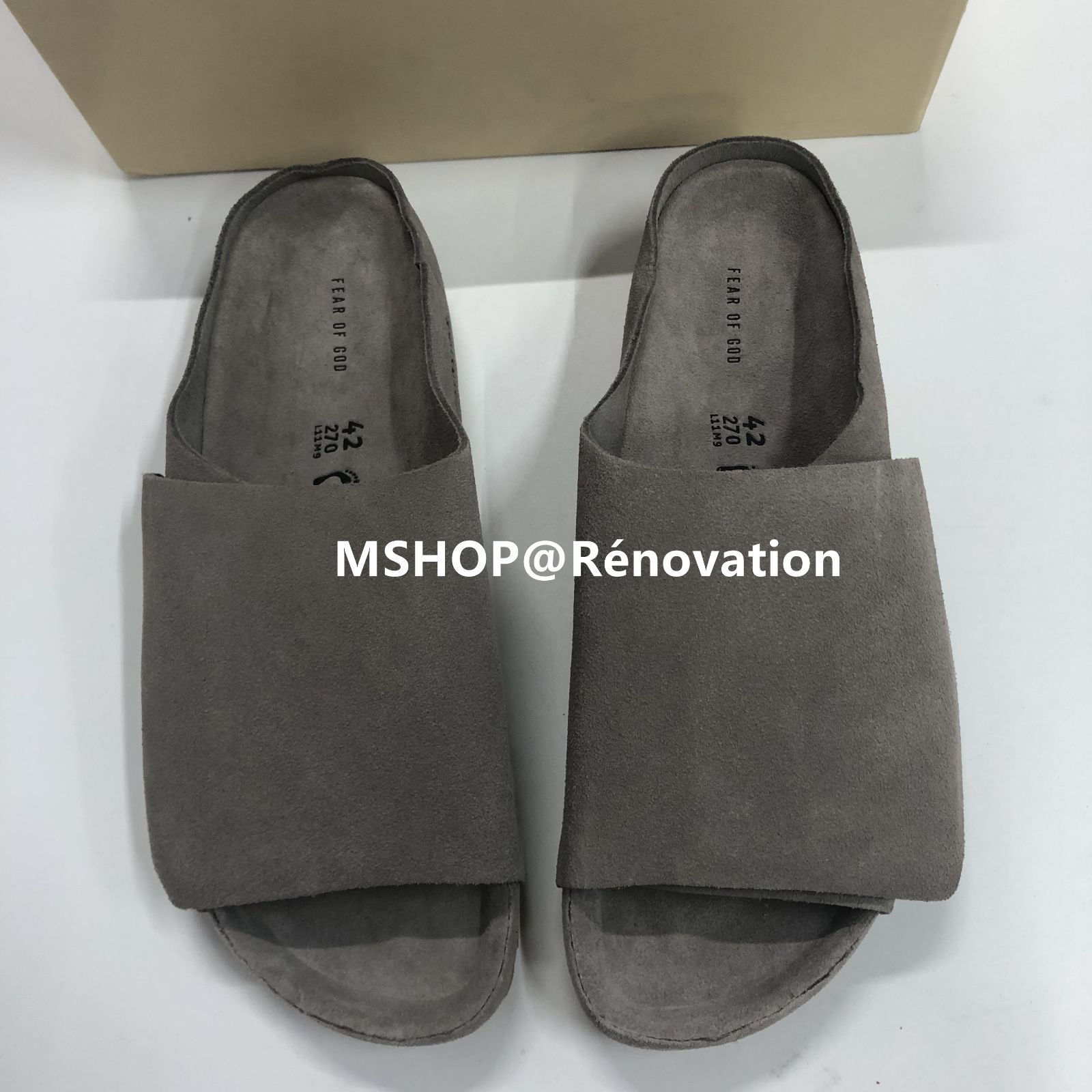 BIRKENSTOCK FEAR OF GOD 1774 LOS FELIZ スエード レザー BIRKENSTOCK FEAR OF GOD 1774 LOS FELIZ スエード レザー