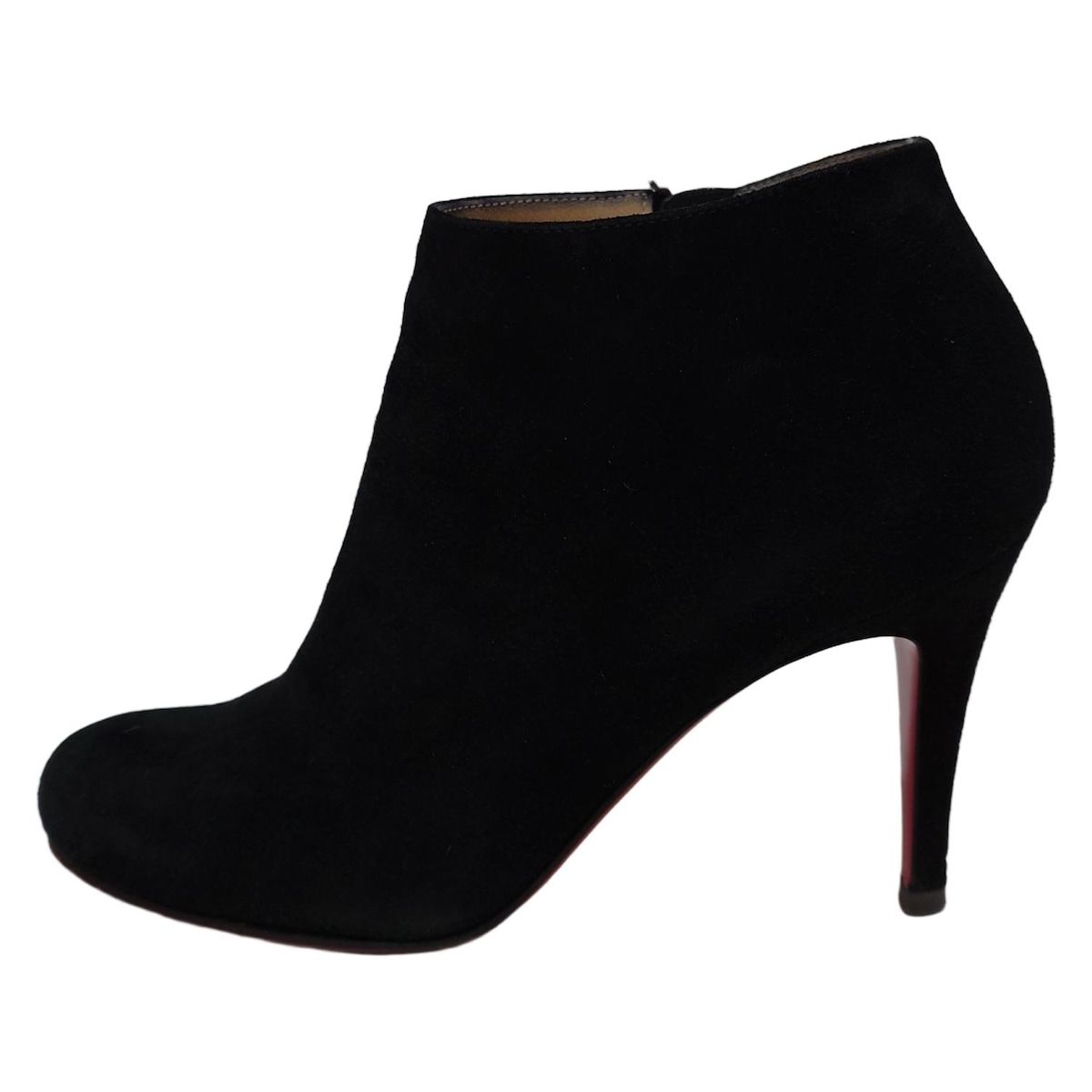 CHRISTIAN LOUBOUTIN クリスチャンルブタン ブーティ 35 1|2 レディース - 黒 アウトソール張替済