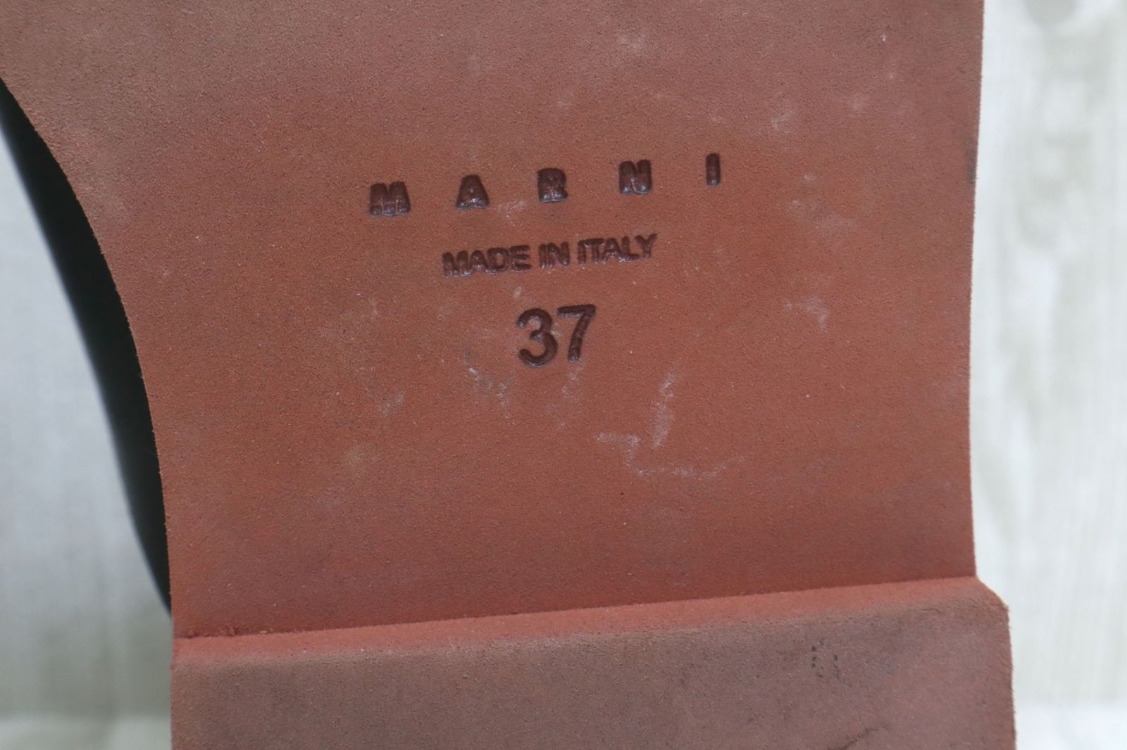 MARNI マルニ ライト ウォーク ブーツ 37 ブラック レザー KIN-KAAI_COM