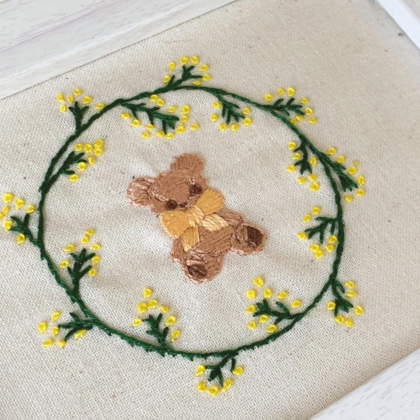 刺繍フレーム インテリア 雑貨 ハンドメイド刺繍 - メルカリ