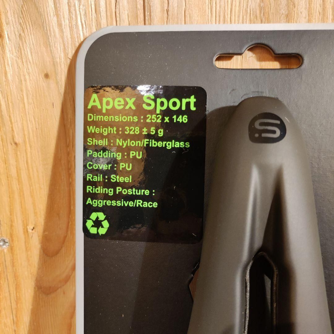 S-manie ショートノーズサドル Apex Sport ロード、MTBにも
