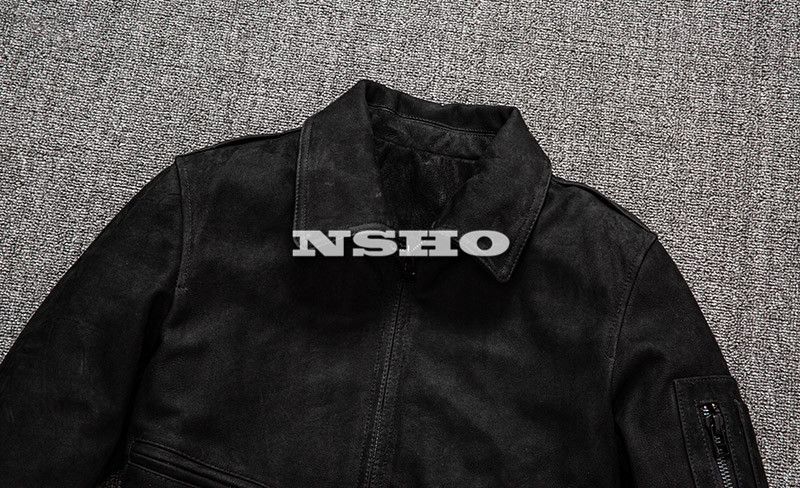 上質 メンズ レザー ジャケット 復刻40's アビエイタースタイル