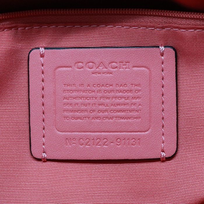 コーチ COACH ロゴ デニム トート デニム (キャンバス) / レザー 91131