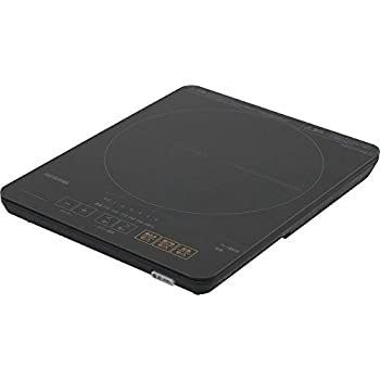【】「非常に良い」アイリスオーヤマ IHクッキングヒーター 卓上 1400W 薄型 タイマー機能 マグネットプラグ式 ブラック IHC-T43-B