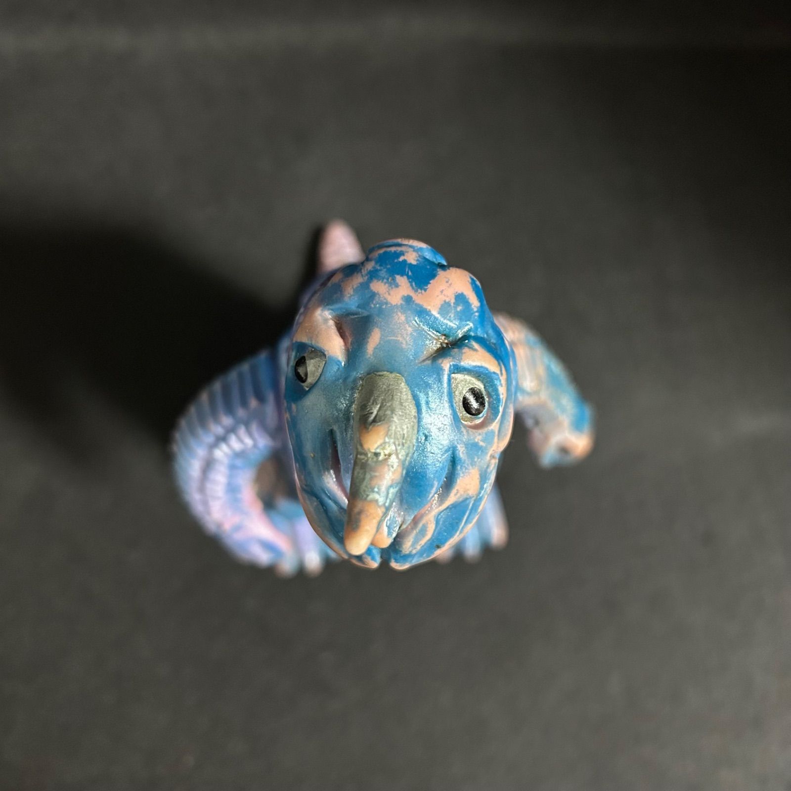 アボラス 青色発泡怪獣 ソフビ マルサン ブルマァク ウルトラマン レトロ フィギュア