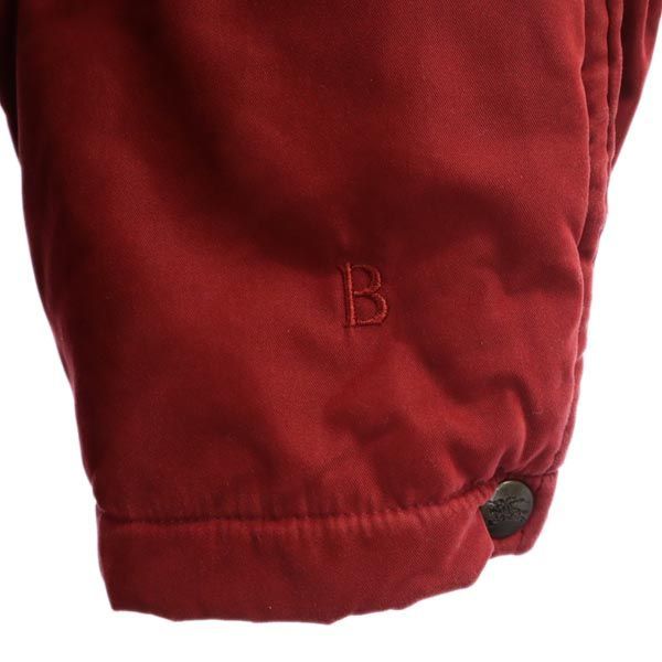 バーバリー 総柄 中綿コート 7 レッド系 BURBERRY レディース 【中古