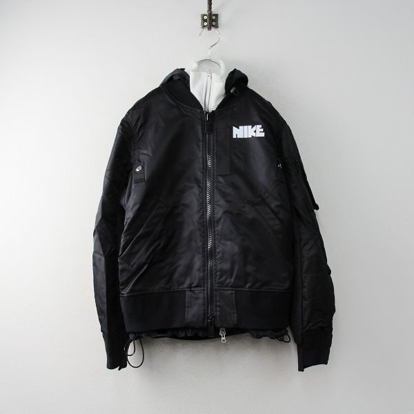 2021AW NIKE × sacai ナイキ サカイ CZ4678-010 NRG LAYERED JKT