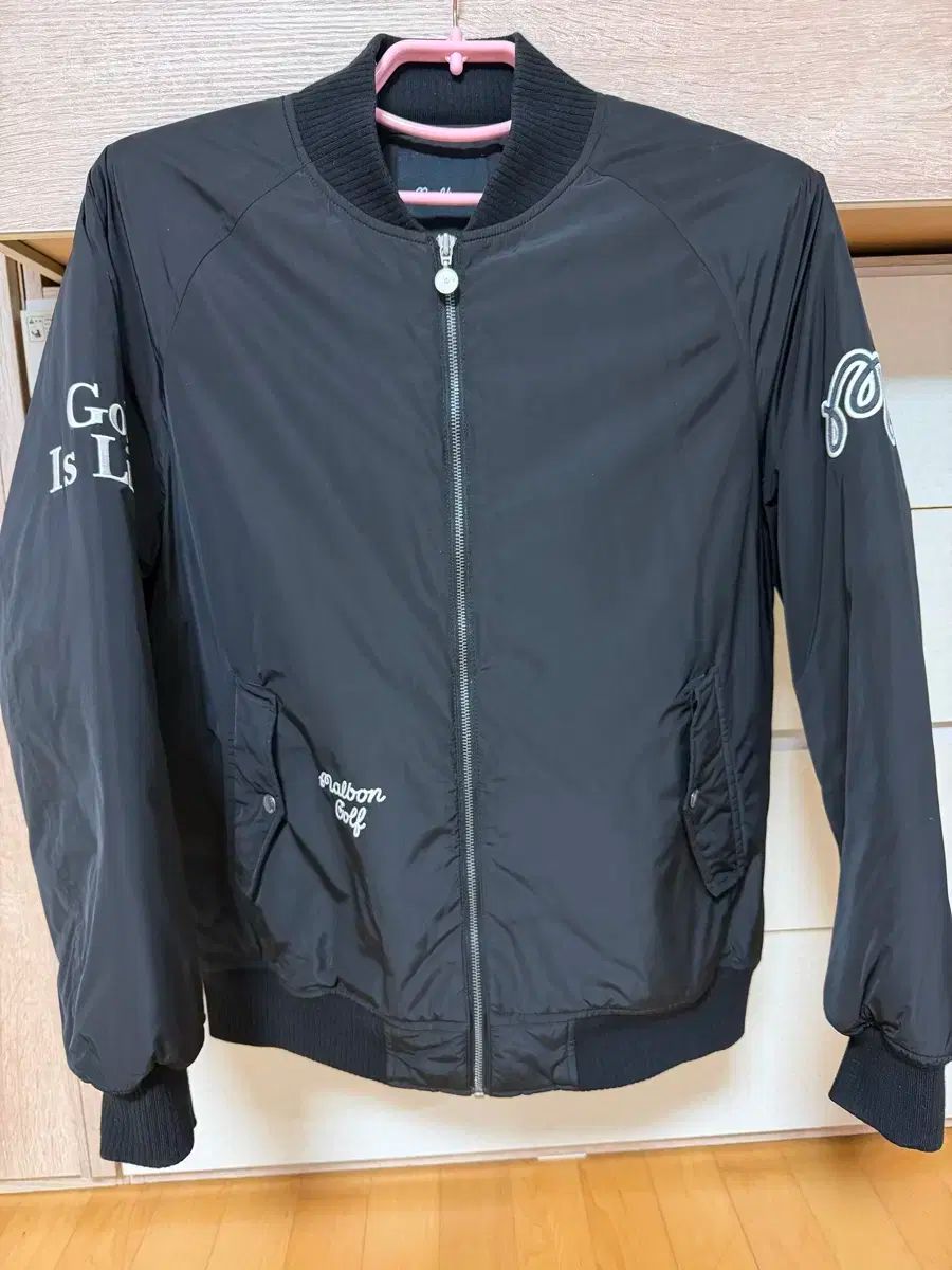 マルボンゴルフ ブラック ブルゾン ジャケット