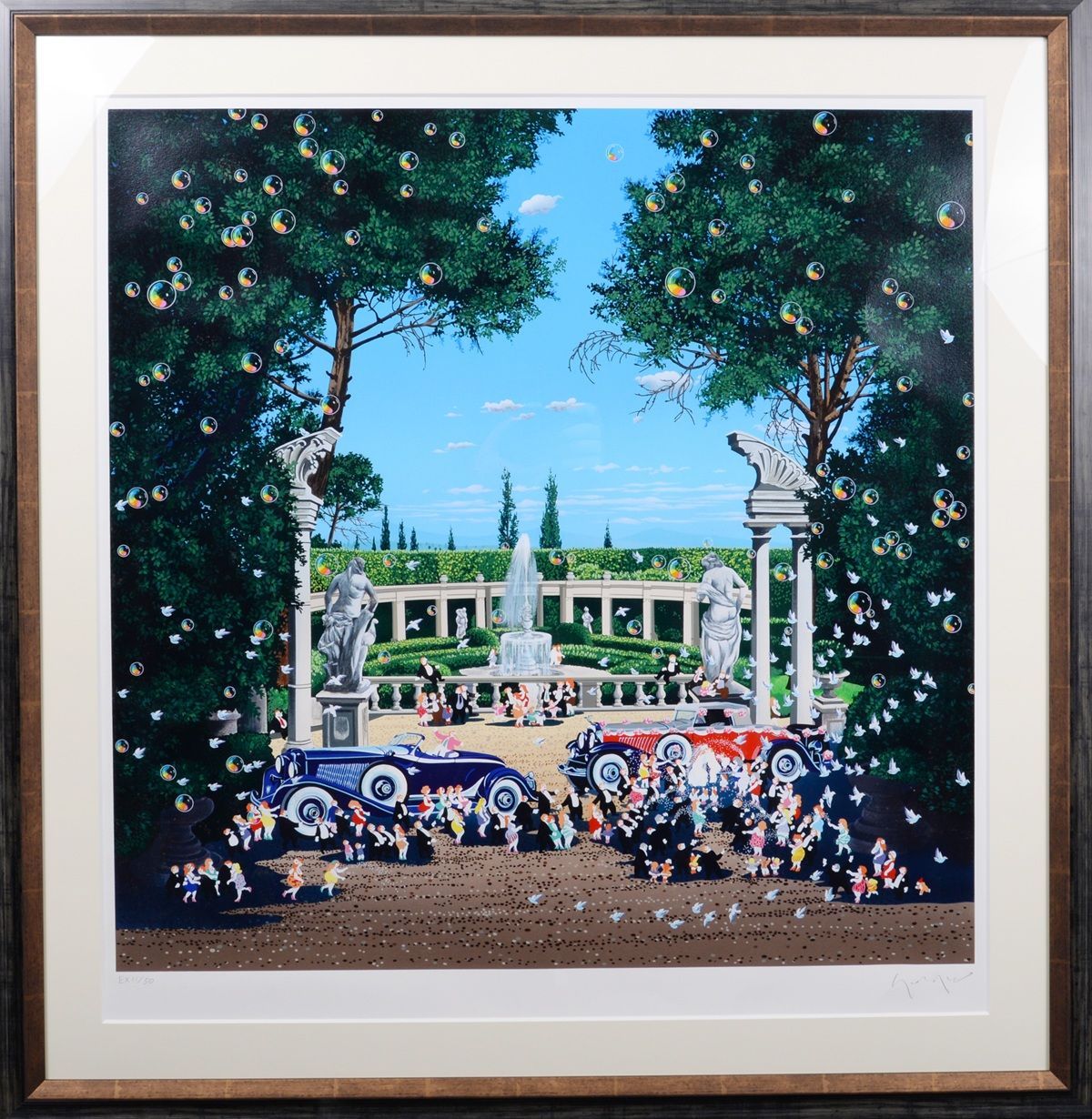 ヒロ ヤマガタ 山縣博導 野外ウェディング シルクスクリーン