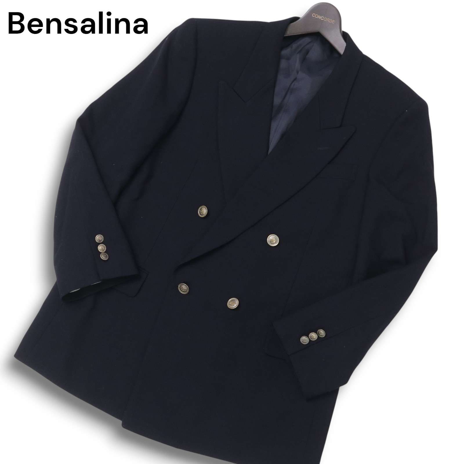 Bensalina ベンサリナ 秋冬☆ 刻印 金ボタン ダブル テーラード 