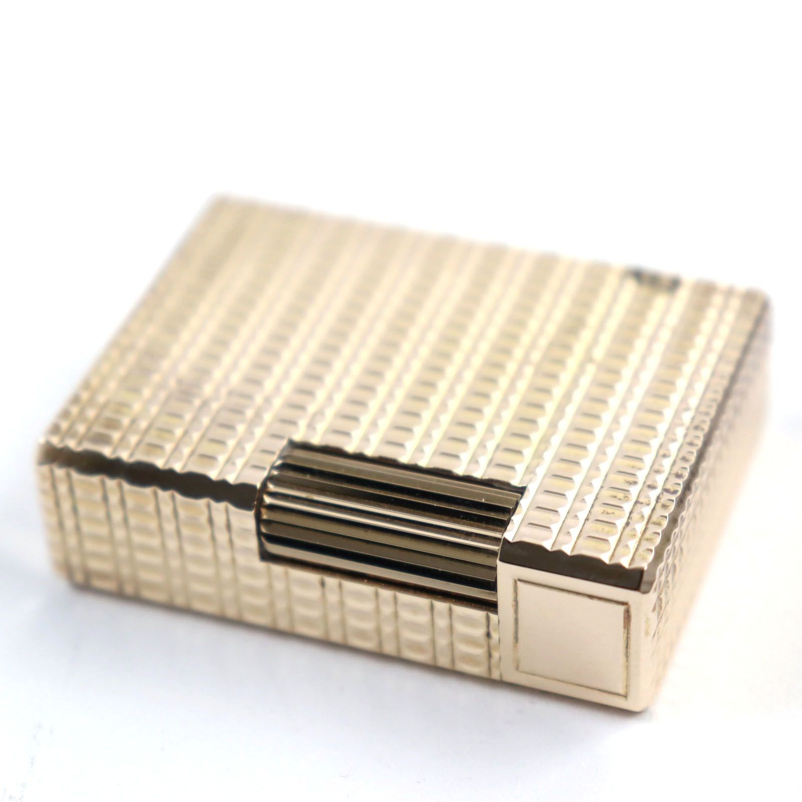 外装極美品○Dupont デュポン ライン1 ショート ブロックチェック柄  