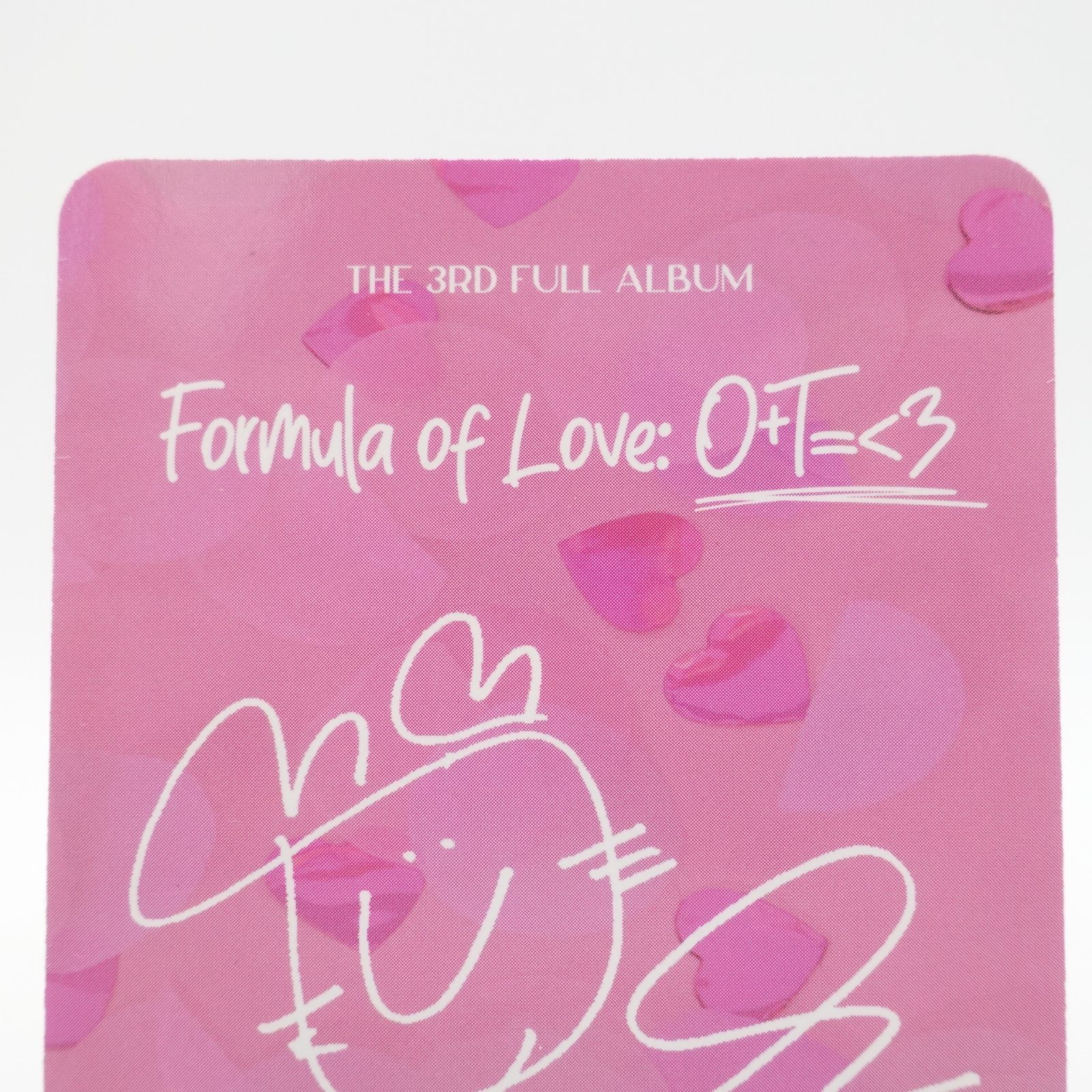fomula of love モモ TWICE 1.2枚目 fomula of love モモ TWICE 1.2枚目 TWICE モモ scientist