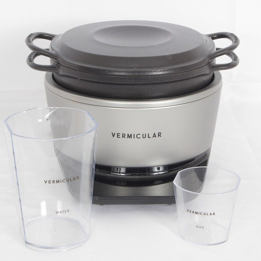 バーミキュラ ライスポットミニ 3合炊き RP19A-SV ソリッドシルバー 炊飯器 Vermicular 本体 - メルカリ