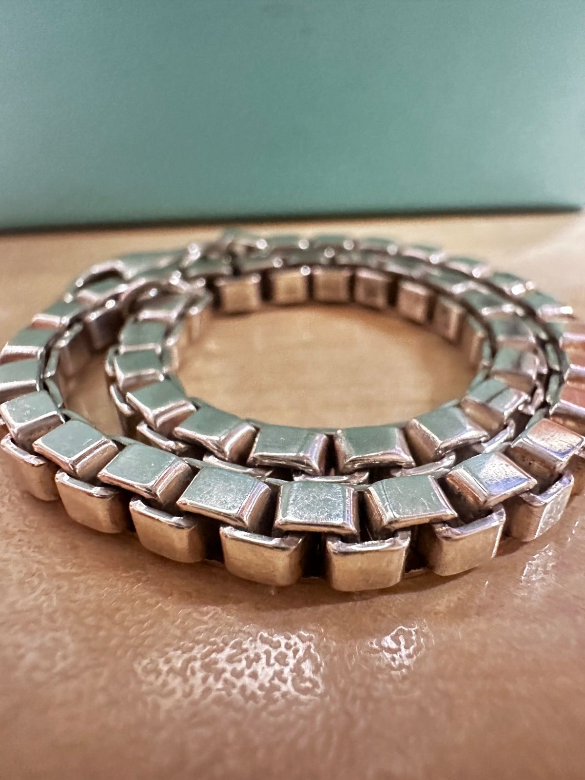 【美品・付属品完備】約19cm ティファニー ベネチアン ブレスレットSV925 楽天市場】【中古】新品同様 ティファニー ベネチアン リンク