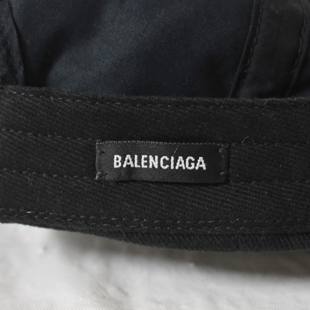 2025年最新作が続々入荷中！ バレンシアガ BALENCIAGA WFP Word Food Programme キャップ 帽子 L 黒 ブラック AA 品質保証！
