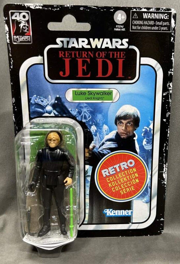 HASBRO RETRO COLLECTION LUKE SKYWALKER(JEDI KNIGHT) 3.5