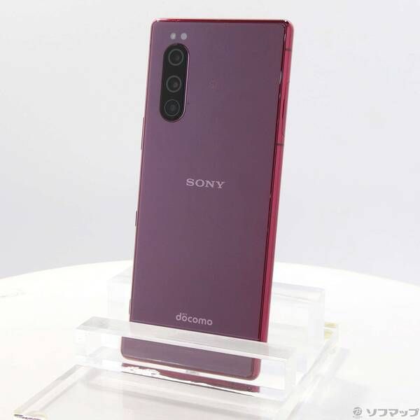 【新品未使用】 Xperia 5 SO-01M 64GB レッド 中古品〕 Xperia 5 64GB レッド SO-01M docomo【305】 Xperia 5 SO-01M Red