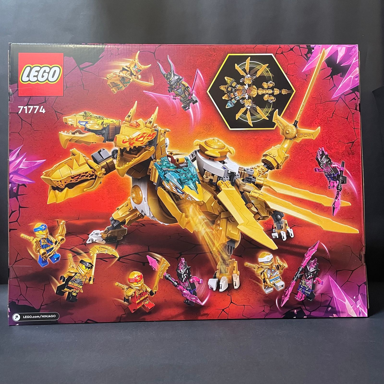 新着LEGO ニンジャゴー　71774ロイドのゴールデン・ウルトラドラゴン 知育玩具