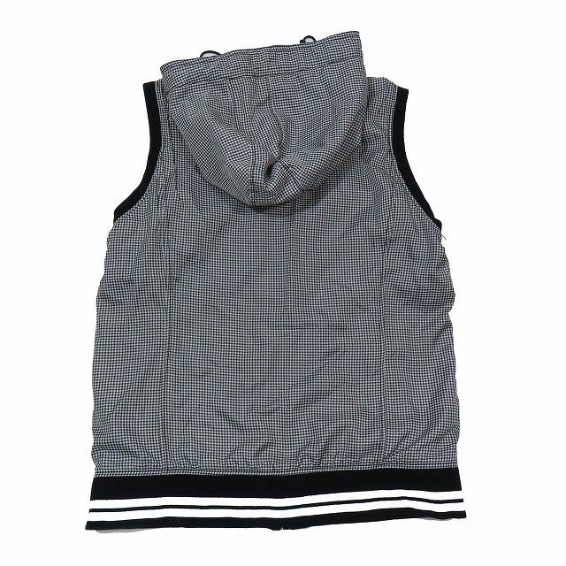 バーバリーブラックレーベル　ベスト　ギンガムチェック 美品 バーバリーブラックレーベル BURBERRY BLACK LABEL リバーシブル