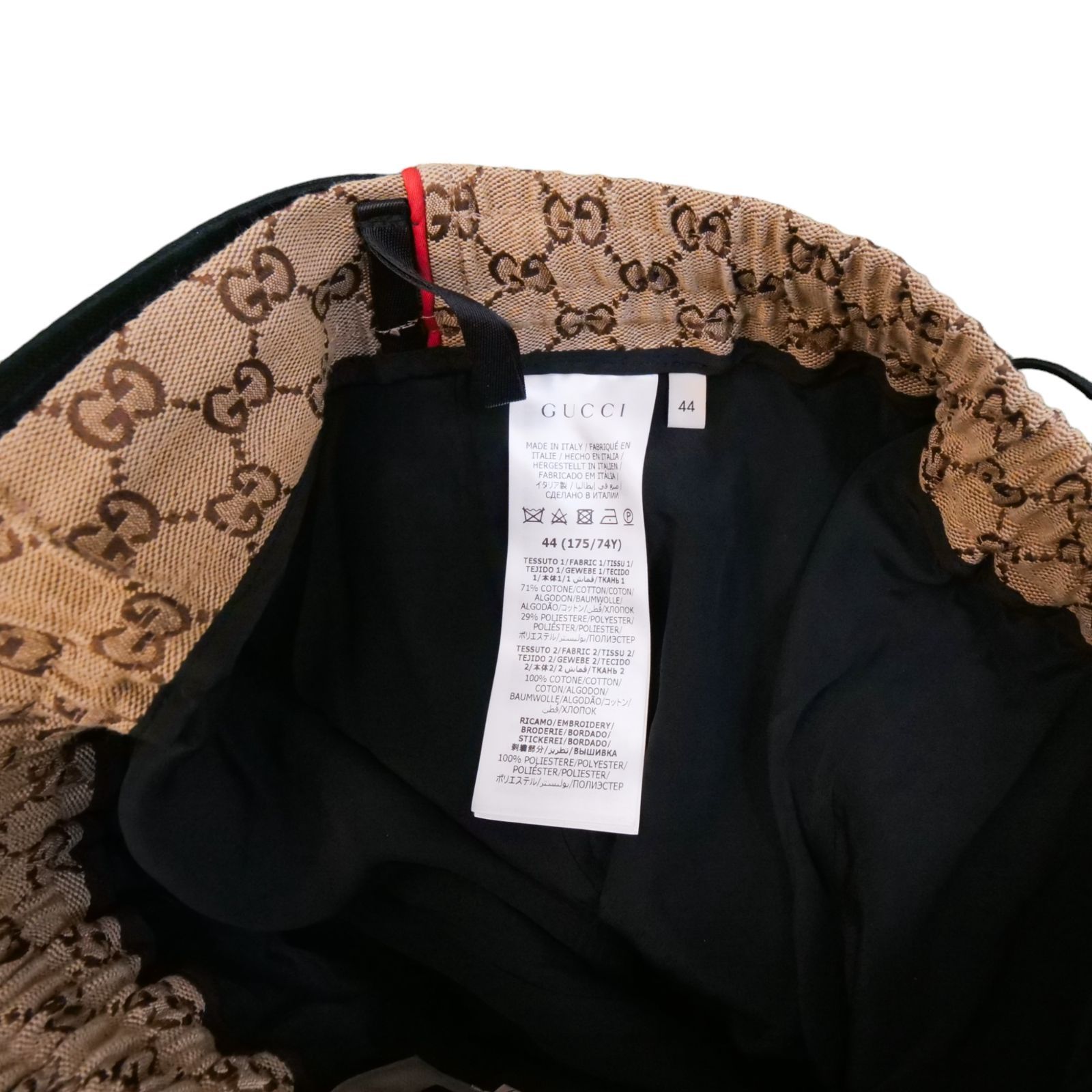 GUCCI x THE NORTH FACE GG柄 キャンバス パンツ サイズ44 GUCCI x THE NORTH FACE GG柄 キャンバス パンツ サイズ44