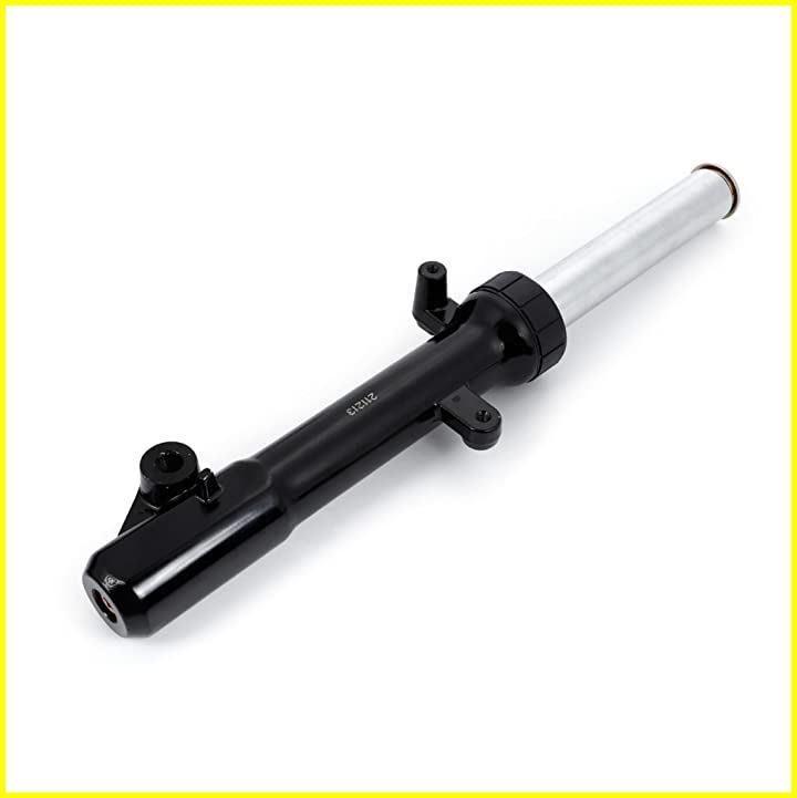 【驚きの低価格】 KURT ECP 互換品ヤマハ シグナスX 2型|3型 XC125|SR SE44J 1YP 適合 ブラックメタリック インナーチューブ径|33mm 純正 タイプ フロントフォーク サスペンション|サス 左右セット 社外品 ブラックメタリック