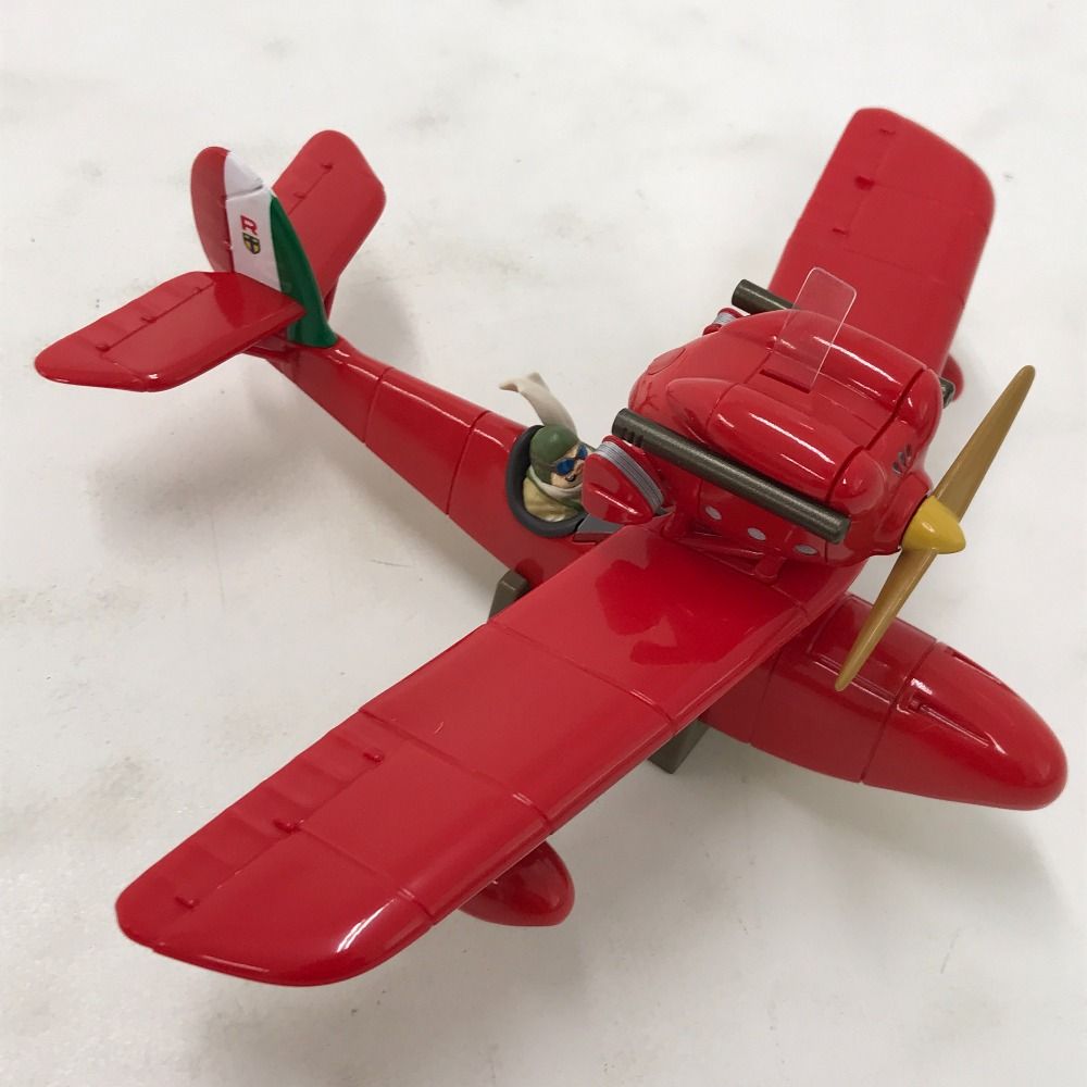 ジブリ　ポルコごっこ　⭐︎動作確認済み 新品！紅の豚 ポルコごっこ サボイアS．21 スタジオジブリ