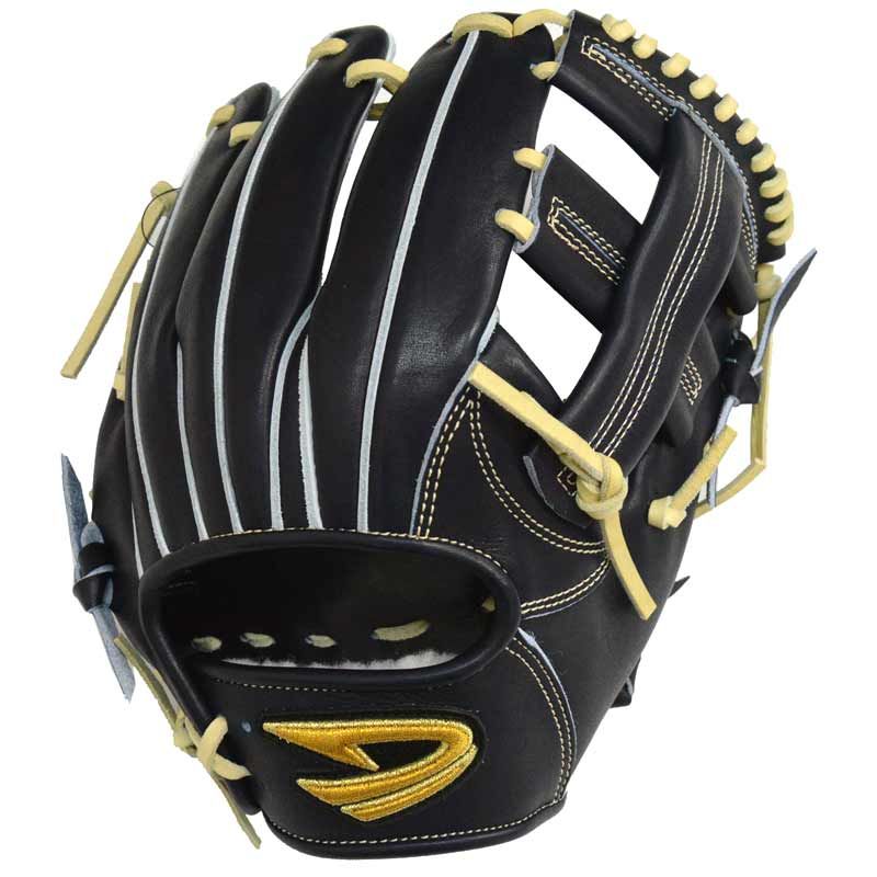 ディークエスト D-Quest 硬式用グラブ Xover JT クロスオーバー 内野手用 グラブ袋付き ネイビー 25AW XOJ-166 Nブラック