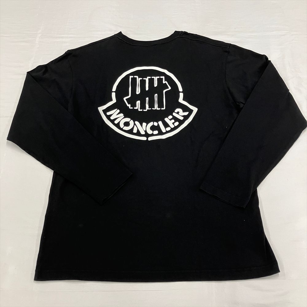 モンクレール MONCLER UNDEFEATED 長袖Ｔシャツ コットン F20928D70510 ブラック M コラボ メンズ【中古】 - メルカリ