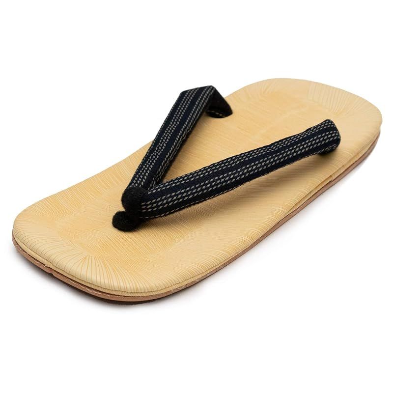 [キョウエツ] 雪駄 和柄鼻緒 畳台 メンズ (25cm, 01) 0