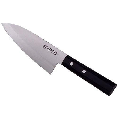 3営業日で発送 マサヒロ 正広作 ｽﾃﾝ出刃 150mm 左用 10655 10655