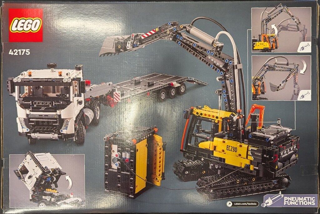 LEGO VOLVO Volvo FMX Truck & EC230 Electric Excavator 42175 - メルカリ