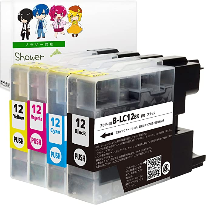 超美品の まとめ ブラザー インクカートリッジ LC12-4PK 4色〔×3セット〕 gringos.hu