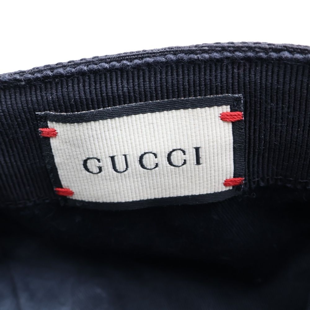 GUCCI (グッチ) GGキャンバス シェリーライン キャップ 帽子