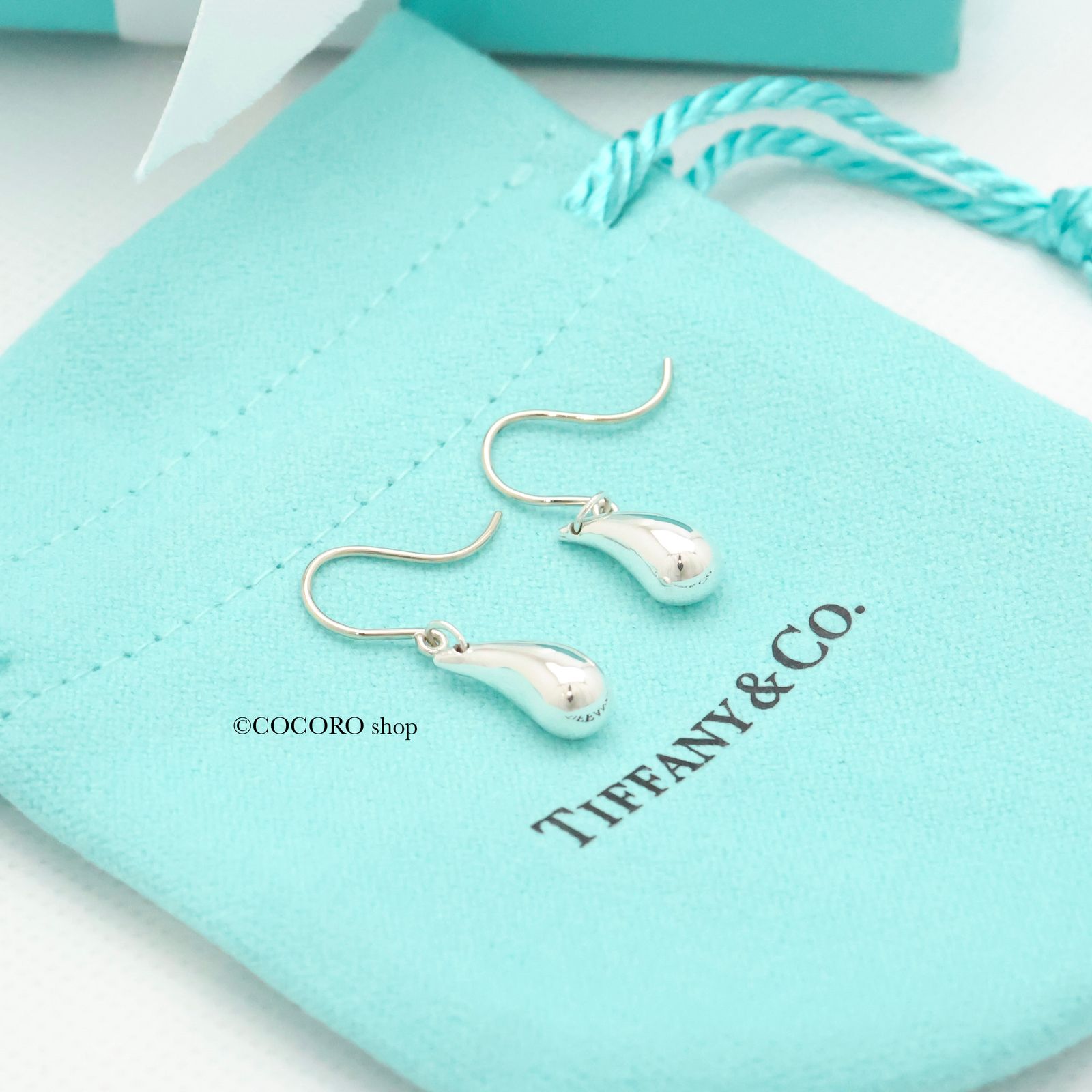 美品】ティファニー TIFFANY&Co. ティアドロップ エルサ