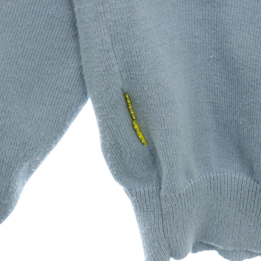 GOODENOUGH (グッドイナフ) クルーネックサマーニットセーター ブルー