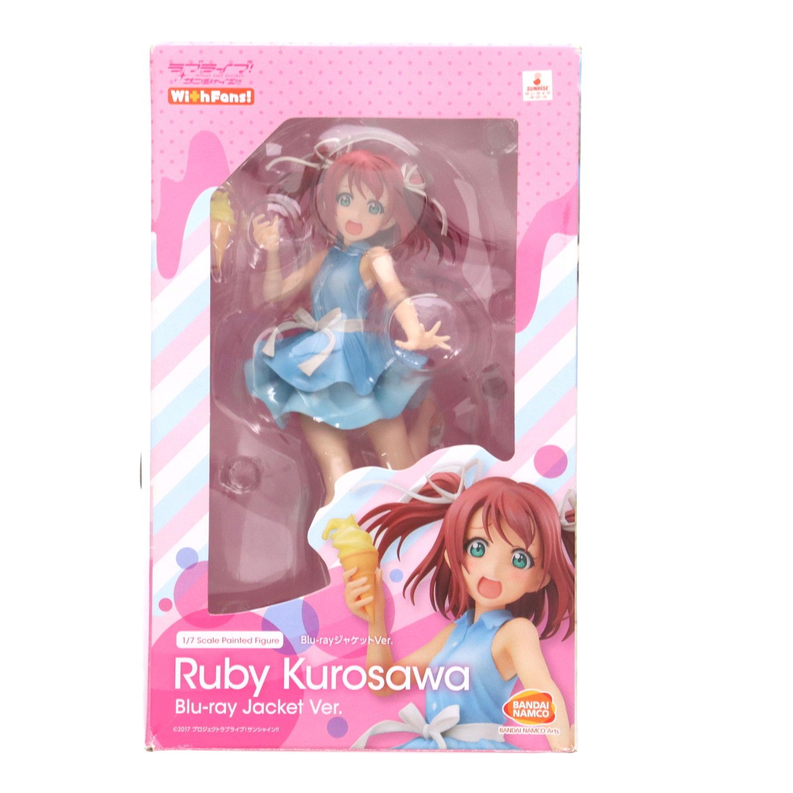 黒澤ルビィ(くろさわるびぃ) Blu-rayジャケットVer. ラブライブ!サンシャイン!! 1/7 完成品 フィギュア 一部オンラインショップ限定(TU-1457) With Fans!(ウィズファンズ) 黒澤ルビィ Blu-rayジャケットVer.