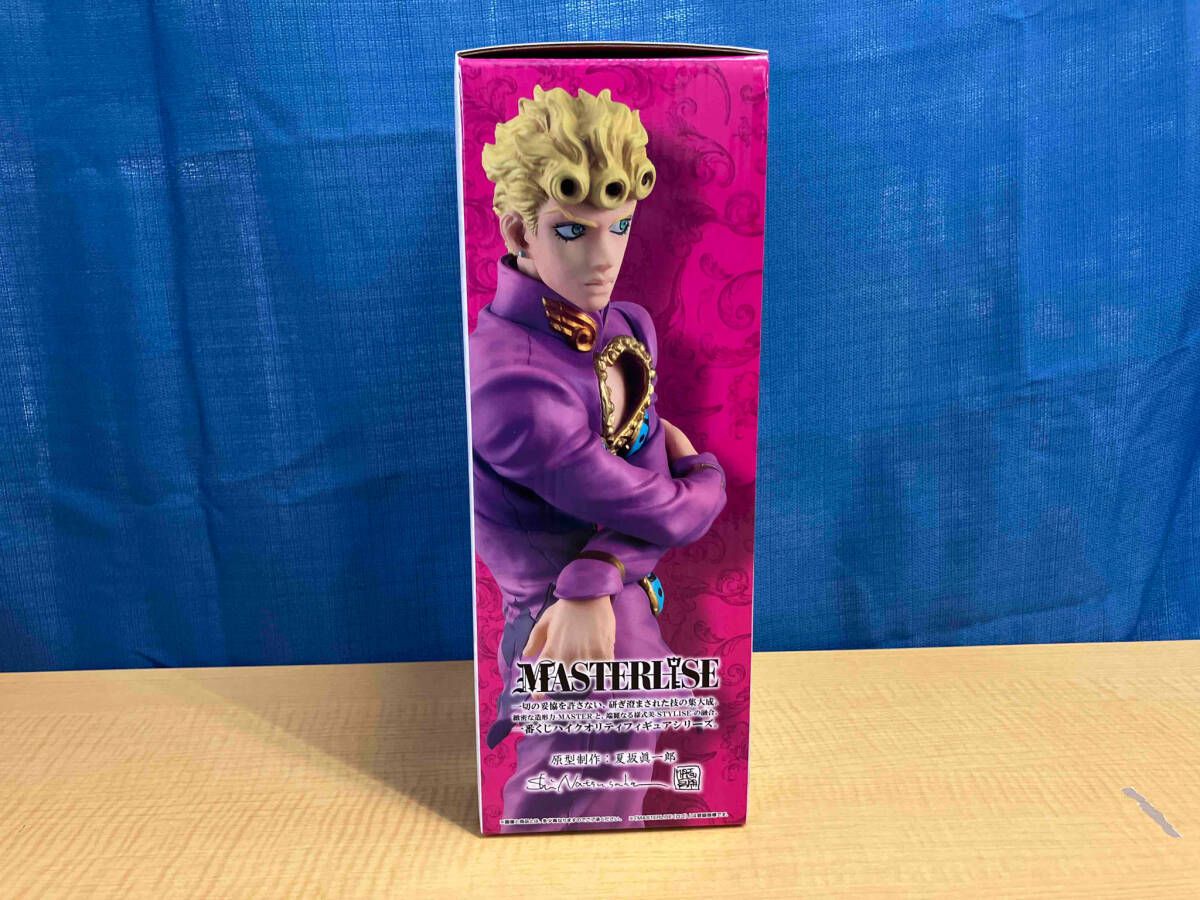 一番くじ　ジョジョの奇妙な冒険　 A賞 ジョルノ・ジョバーナMasterlise 一番くじ ジョジョの奇妙な冒険 GOLDEN WIND｜一番くじ倶楽部